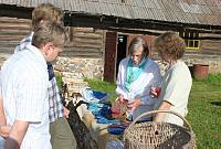 Valli Sepp 70<br>Rida talu, Meeri küla, Nõo vald, Tartumaa<br>18. juuli 2009<br>Foto Kalev ja Janne Sepp