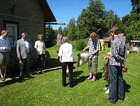 Valli Sepp 70<br>Rida talu, Meeri küla, Nõo vald, Tartumaa<br>18. juuli 2009<br>Foto Leelo ja Indrek Prank