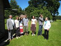 Valli Sepp 70<br>Rida talu, Meeri küla, Nõo vald, Tartumaa<br>18. juuli 2009<br>Foto Leelo ja Indrek Prank