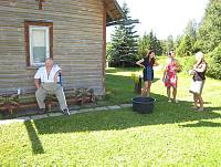 Valli Sepp 70<br>Rida talu, Meeri küla, Nõo vald, Tartumaa<br>18. juuli 2009<br>Foto Leelo ja Indrek Prank