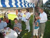 Valli Sepp 70<br>Rida talu, Meeri küla, Nõo vald, Tartumaa<br>18. juuli 2009<br>Foto Leelo ja Indrek Prank