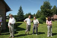 Valli Sepp 70<br>Rida talu, Meeri küla, Nõo vald, Tartumaa<br>18. juuli 2009<br>Foto Olev ja Mariliis Sepp