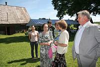 Valli Sepp 70<br>Rida talu, Meeri küla, Nõo vald, Tartumaa<br>18. juuli 2009<br>Foto Olev ja Mariliis Sepp