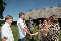 Valli Sepp 70<br>Rida talu, Meeri küla, Nõo vald, Tartumaa<br>18. juuli 2009<br>Foto Olev ja Mariliis Sepp