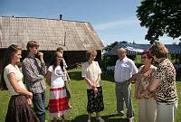 Valli Sepp 70<br>Rida talu, Meeri küla, Nõo vald, Tartumaa<br>18. juuli 2009<br>Foto Olev ja Mariliis Sepp