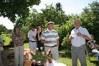 Valli Sepp 70<br>Rida talu, Meeri küla, Nõo vald, Tartumaa<br>18. juuli 2009<br>Foto Olev ja Mariliis Sepp