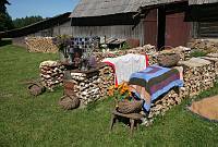 Valli Sepp 70<br>Rida talu, Meeri küla, Nõo vald, Tartumaa<br>18. juuli 2009<br>Foto Olev ja Mariliis Sepp