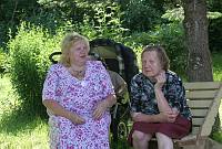 Valli Sepp 70<br>Rida talu, Meeri küla, Nõo vald, Tartumaa<br>18. juuli 2009<br>Foto Olev ja Mariliis Sepp