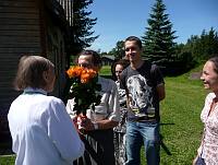 Valli Sepp 70<br>Rida talu, Meeri küla, Nõo vald, Tartumaa<br>18. juuli 2009<br>Foto Kalev ja Janne Sepp