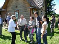 Valli Sepp 70<br>Rida talu, Meeri küla, Nõo vald, Tartumaa<br>18. juuli 2009<br>Foto Kalev ja Janne Sepp