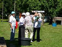 Valli Sepp 70<br>Rida talu, Meeri küla, Nõo vald, Tartumaa<br>18. juuli 2009<br>Foto Kalev ja Janne Sepp